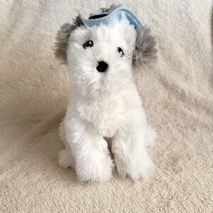 Disney Parks 100 Years Decades The Shaggy Dog White Puppy Plush Stuffed Toy